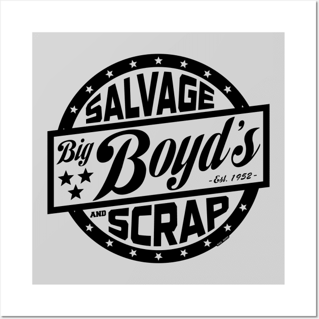 Boyd's Salvage and Scrap [Rx-Tp] Wall Art by Roufxis